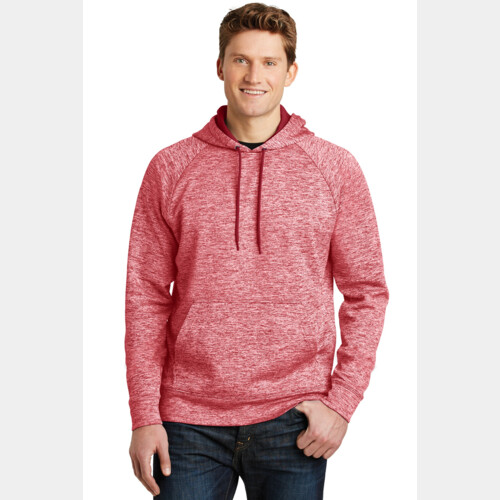 PosiCharge ® Electric Heather Fleece Hooded Pullover Thumbnail