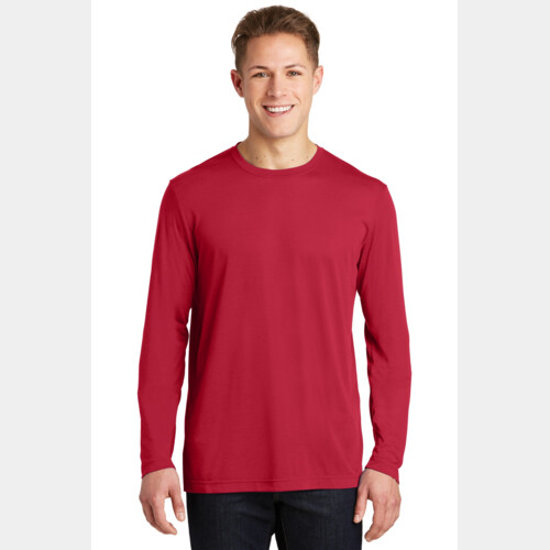 Long Sleeve PosiCharge ® Competitor Cotton Touch Tee Thumbnail