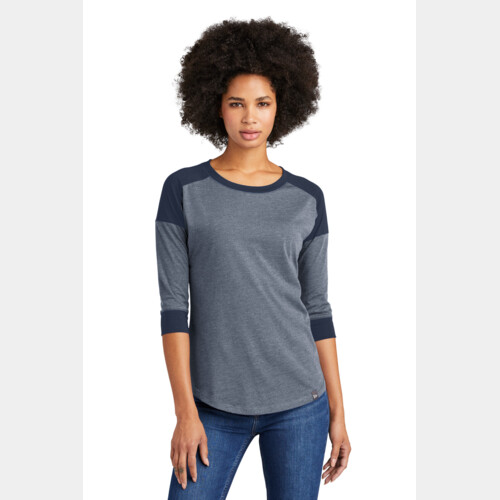 Women's Heritage Blend 3/4 Sleeve Baseball Raglan Tee Thumbnail