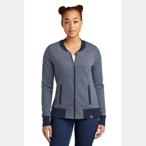 Women's French Terry Baseball Full Zip Thumbnail