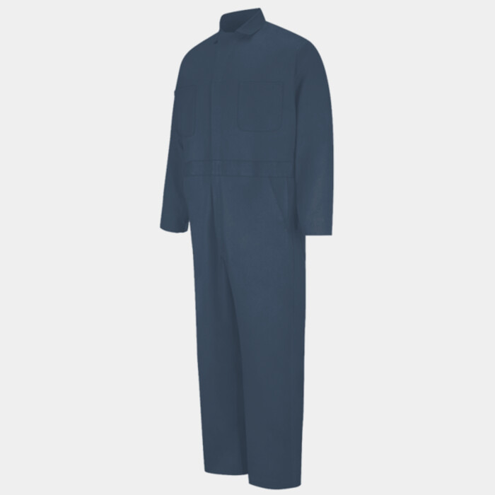 Men's Extended Sizes Button-Front Cotton Coveral Thumbnail