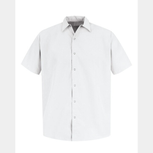 Men's Specialized Pocketless Polyester Work Shirt Thumbnail