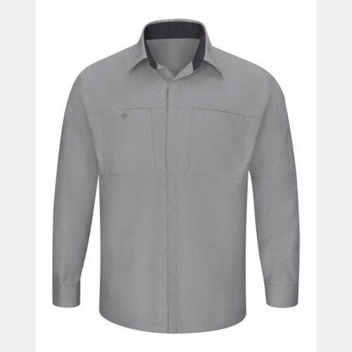 Men's Tall Performance Plus Long Sleeve Shirt with OilBlok Technology Thumbnail