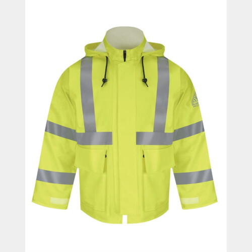 Men's Hi-Visibility Flame-Resistant Rain Jacket Thumbnail