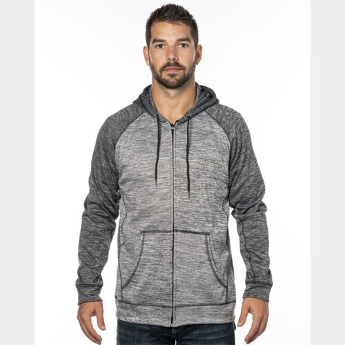 Men's Performance Raglan Full-Zip Sweatshirt Thumbnail