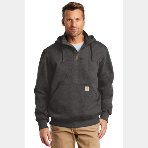 Rain Defender ® Paxton Heavyweight Hooded Zip Mock Sweatshirt Thumbnail