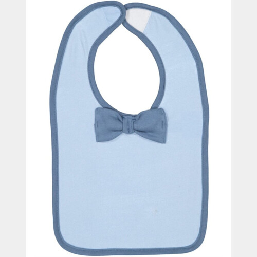 Infant Baby Rib Bow Tie Bib Thumbnail