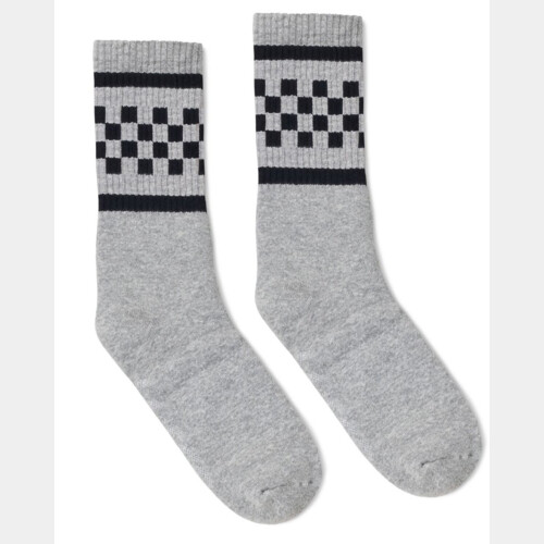 USA-Made Checkered Crew Socks Thumbnail