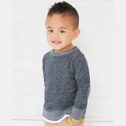 Toddler Harborside Mélange French Terry Crewneck Sweatshirt Thumbnail