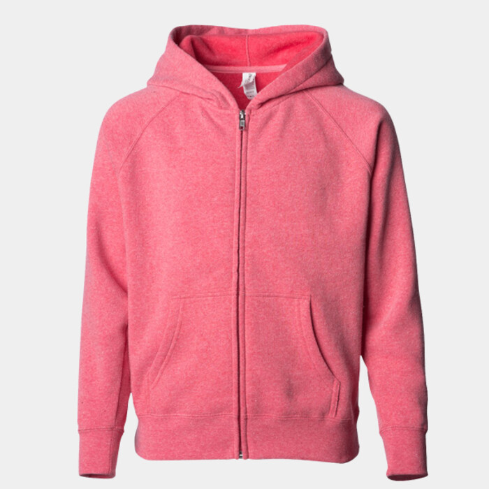Toddler Lightweight Special Blend Raglan Zip Hood Thumbnail
