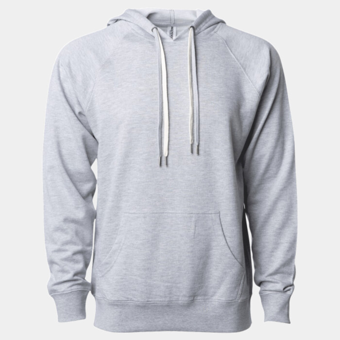 Unisex Icon Lightweight Loopback Terry Hooded Sweatshirt Thumbnail