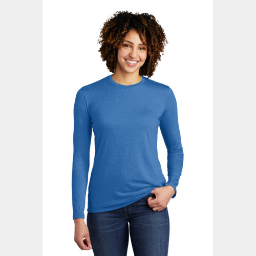 Women's Tri Blend Long Sleeve Tee Thumbnail