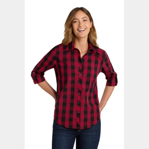 Women's Everyday Plaid Shirt Thumbnail