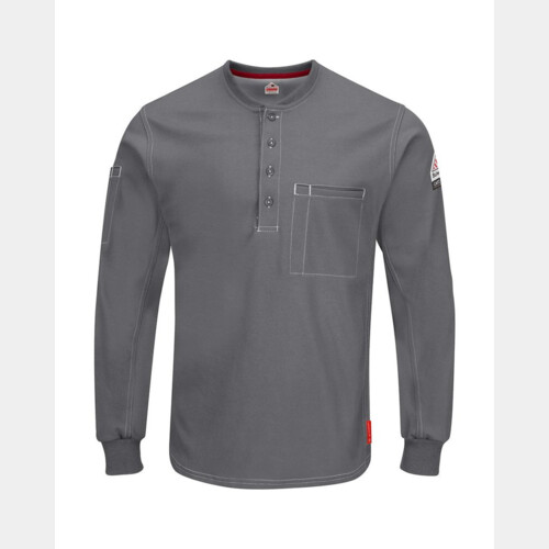 Men's iQ Series® Plus Long Sleeve Henley Thumbnail