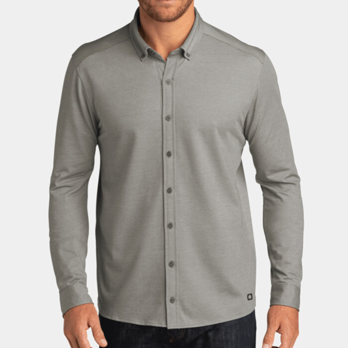 Code Stretch Long Sleeve Button Up Thumbnail