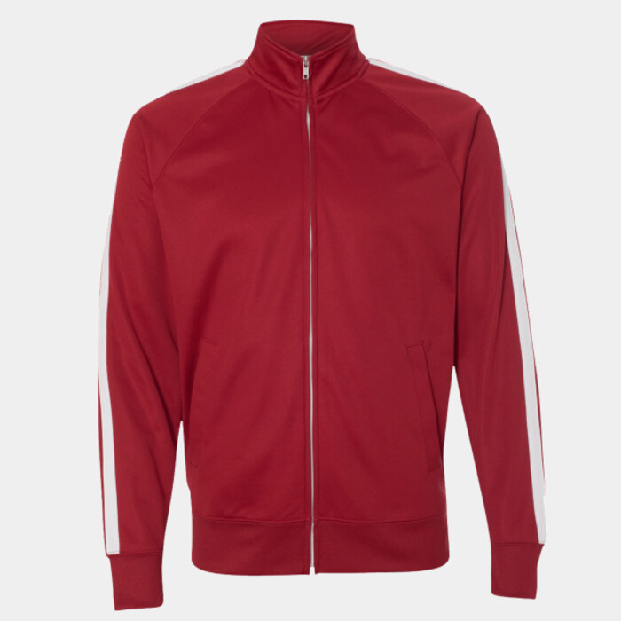 Unisex Lightweight Poly-Tech Full-Zip Track Jacket Thumbnail