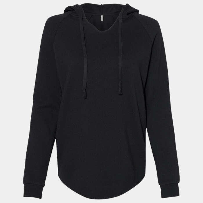 Women’s Lightweight California Wave Wash Hooded Sweatshirt Thumbnail