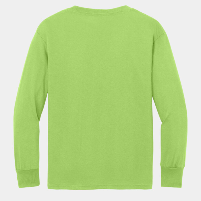 Youth Long Sleeve Core Cotton Tee Thumbnail