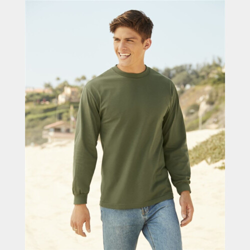 Heavyweight Cotton Long Sleeve Tee Thumbnail