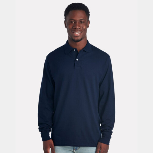 Dri-Power® Long Sleeve Polo Thumbnail