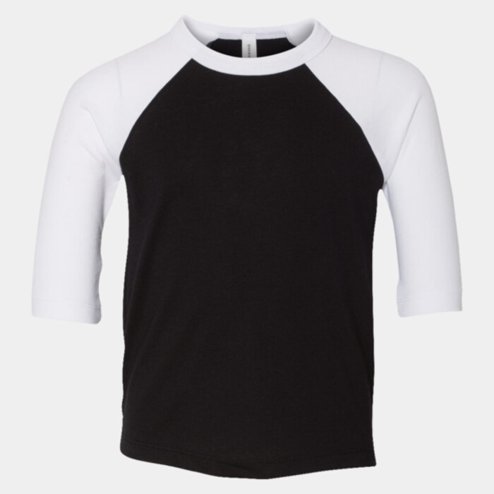Toddler Three-Quarter Sleeve Baseball Tee Thumbnail