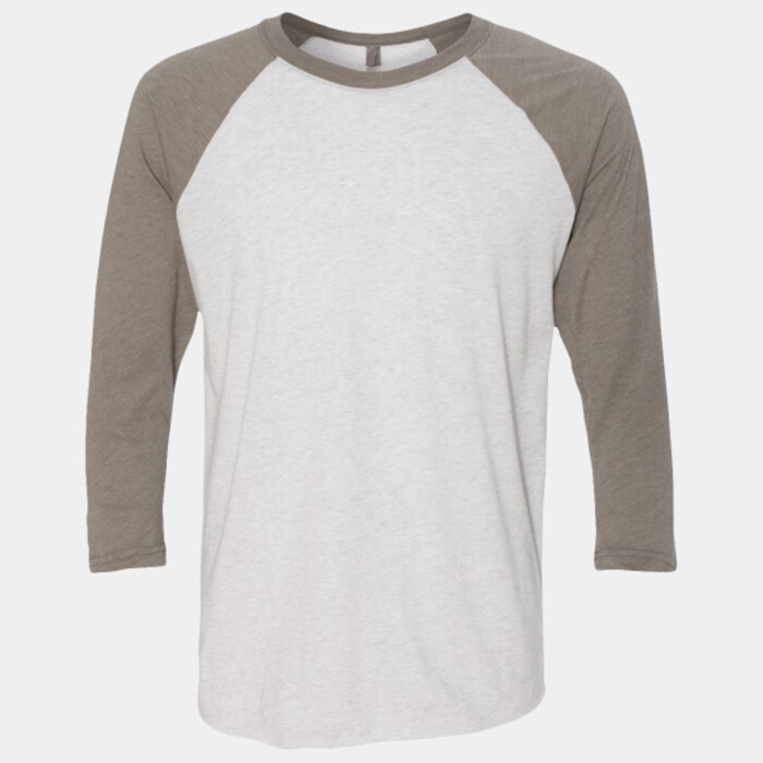 Unisex Tri-Blend Three-Quarter Sleeve Baseball Raglan Tee Thumbnail