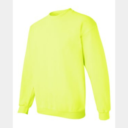 Hi-Vis Heavy Blend Crewneck Sweatshirt Thumbnail