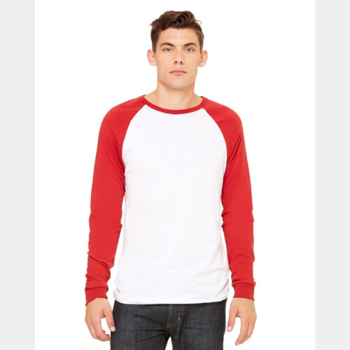 Long Sleeve Jersey Baseball Tee Thumbnail