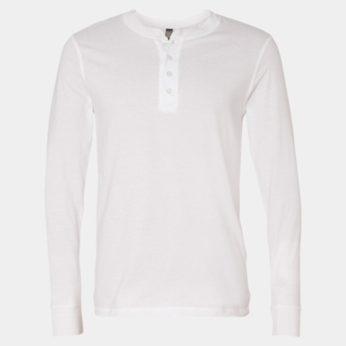Long Sleeve Jersey Henley Thumbnail