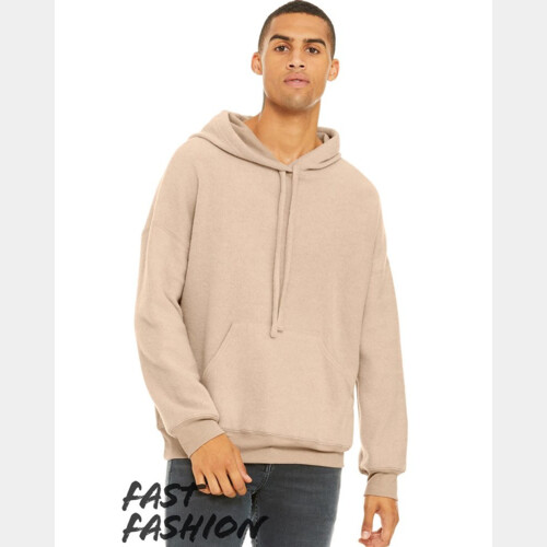Fast Fashion Unisex Sueded Fleece Hoodie Thumbnail