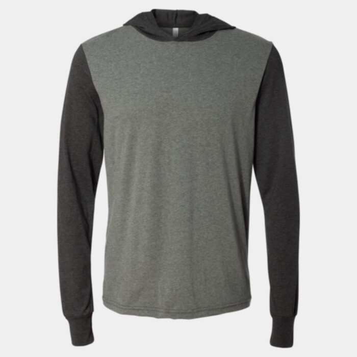 Unisex Jersey Hooded Long Sleeve Tee Thumbnail