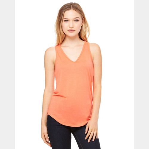 Women's Flowy V-neck Tank Thumbnail
