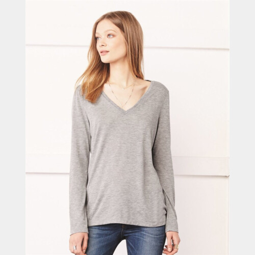 Women's Flowy Long Sleeve Tee Thumbnail