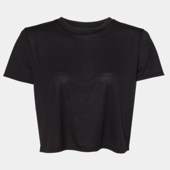 Women's Flowy Cropped Tee Thumbnail