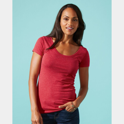 Women's Triblend Short Sleeve Scoop Thumbnail