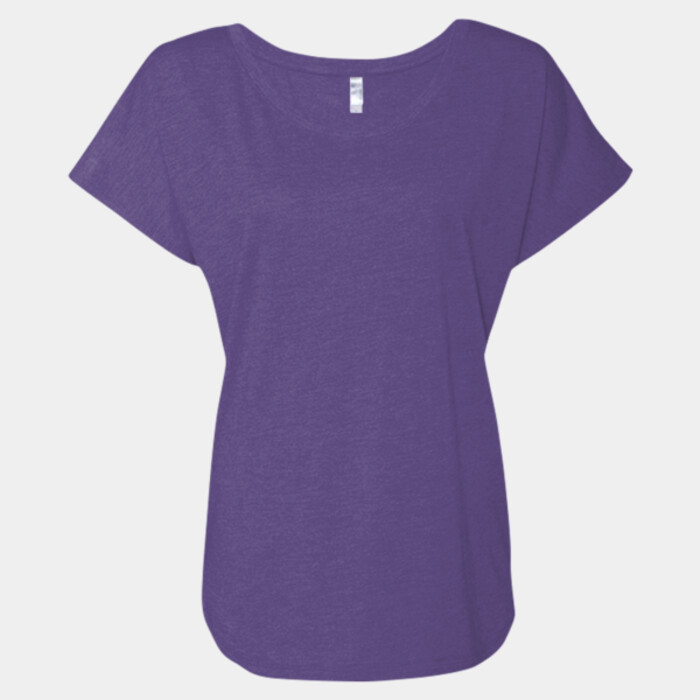 Women's Triblend Short Sleeve Dolman Tee Thumbnail