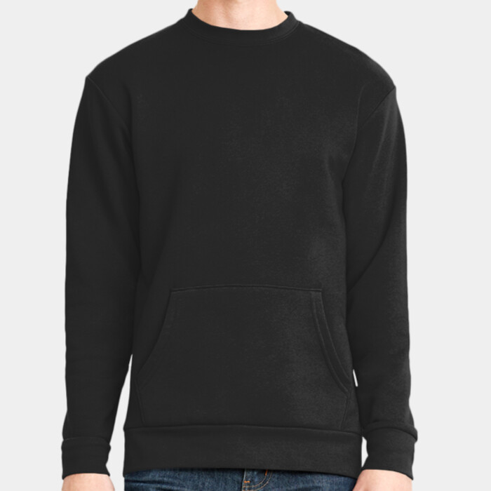 Unisex Crew with Pocket Thumbnail