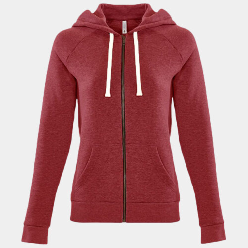 Women's PCH Raglan Zip Hoodie Thumbnail