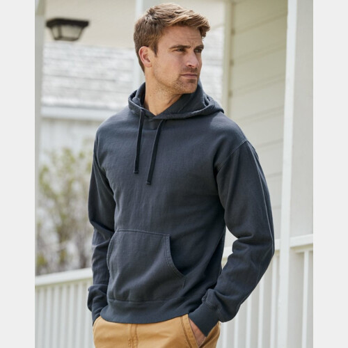 Garment Dyed Unisex Hooded Pullover Sweatshirt Thumbnail