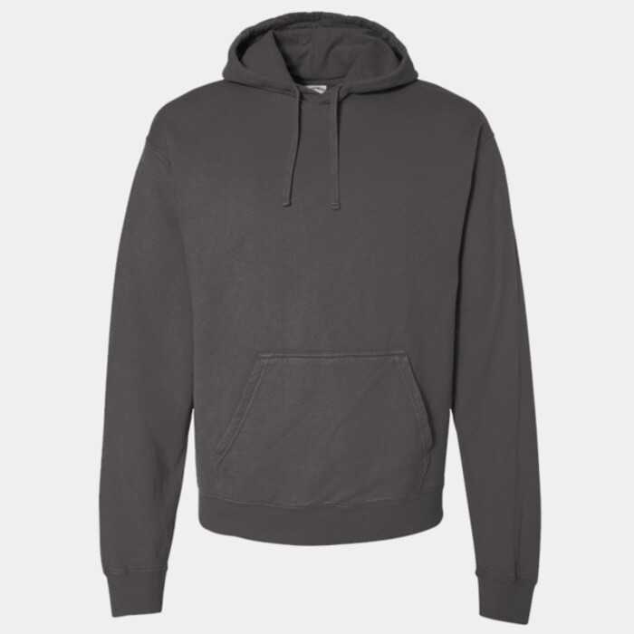 Garment Dyed Unisex Hooded Pullover Sweatshirt Thumbnail